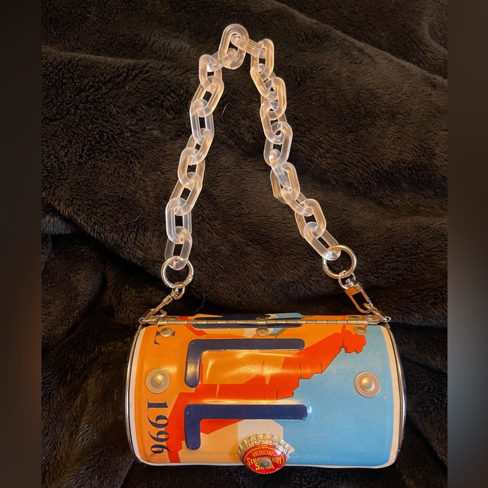Colorful License Plate Women's Bag
